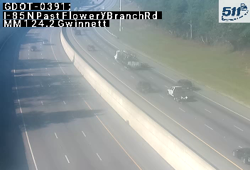 I-85 past Flowery Branch Rd