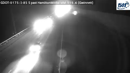 I-85 past Hamilton Mill Rd
