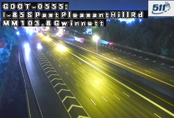 I-85 past Plea SSPt Hill Rd
