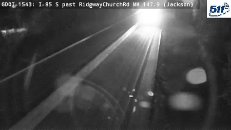 I-85 past Ridgeway Church Rd