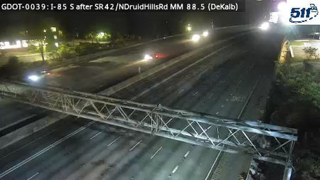 I-85 past SR42/NDruid Hills Rd