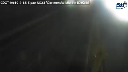 I-85 past US23/Clarimont Rd