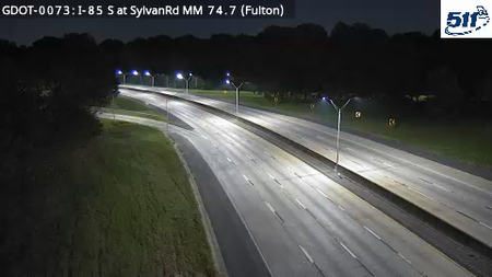 I-85 at Sylvan Rd