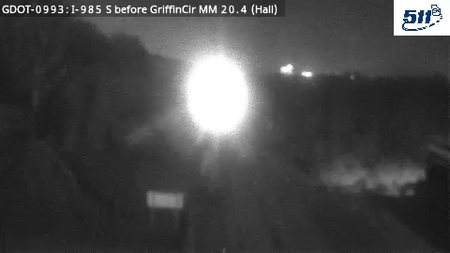 I-985 before Griffin Cir