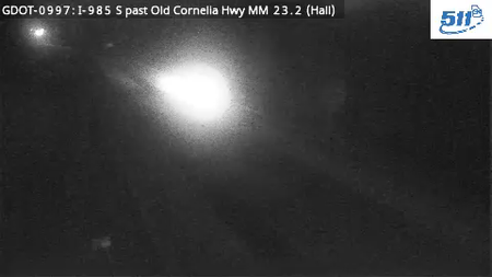 I-985 past Old Cornelia Hwy