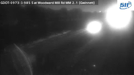 I-985 at Woodward Mill Rd