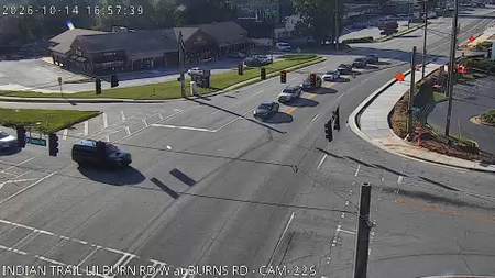 Indian Trail Lilburn Rd at Burns Rd