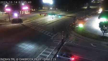 Indian Trail Lilburn Rd at Oakbrook Pkwy