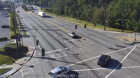 Jimmy Carter Blvd at Goshen Springs Rd