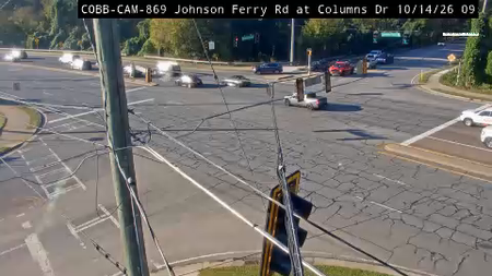 Johnson Ferry Rd at Columns Dr