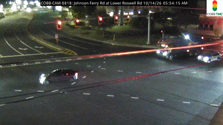 Johnson Ferry Rd at Lower Roswell Rd