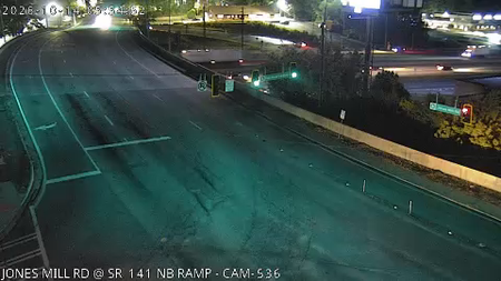 Jones Mill Rd at SR 141 NBR