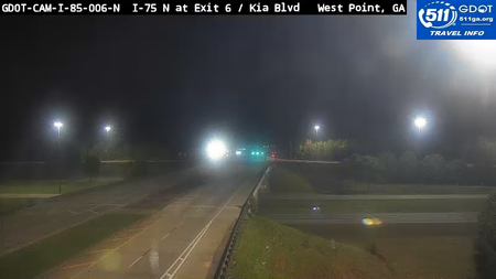 Kia Blvd at I-85 NB