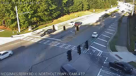 Mcginnis Ferry Rd at Scales Rd