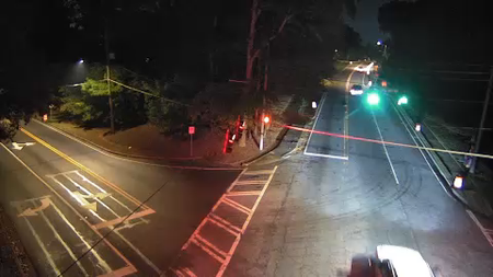 Mt Vernon Rd at Tilly Mill Rd