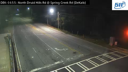 N Druid Hills Rd at Spring Creek Rd