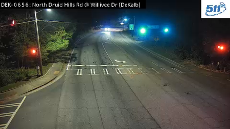 N Druid Hills Rd at Willivee Dr