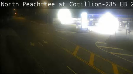 N Peachtree Rd at I-285 WB/Cotillion Dr
