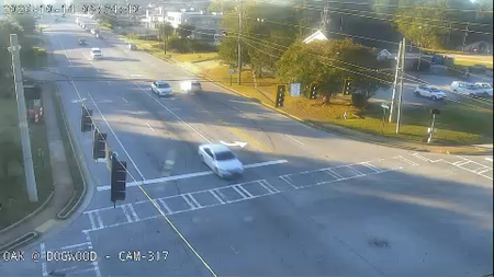 Oak Rd at Dogwood Rd