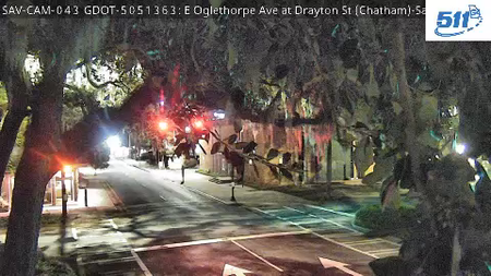 Oglethorpe Ave. at Drayton St.
