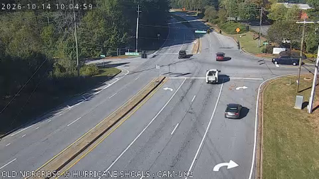 Old Norcross Rd at Hurricane Shoals Rd