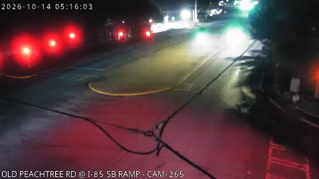Old Peachtree Rd at I-85 SB Ramp