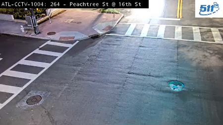 Peachtree St at 16th St