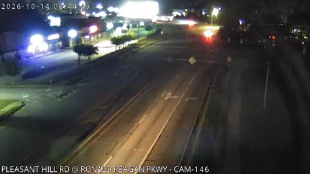 Pleasant Hill Rd at Ronald Reagan Pkwy