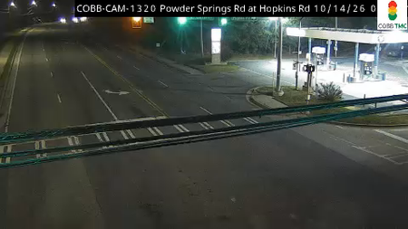 Powder Springs Rd at Hopkins Rd