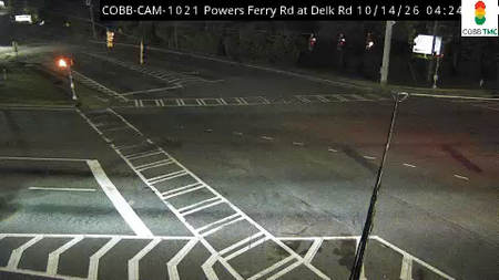 Powers Ferry Rd at Delk Rd