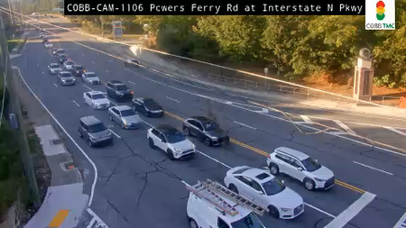Powers Ferry Rd at Interstate North Pkwy