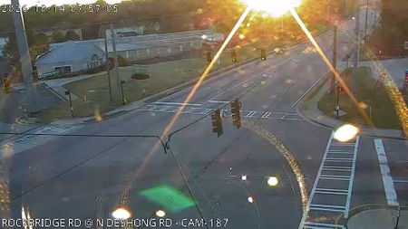 Rockbridge Rd at North Deshong Rd