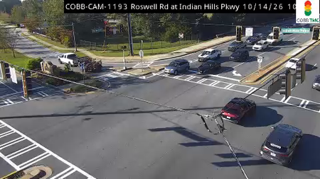 Roswell Rd at Indian Hills Pkwy