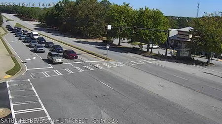 Satellite Blvd at Huntcrest Dr