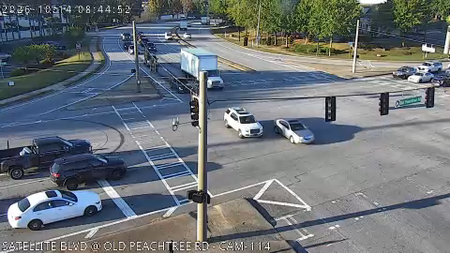 Satellite Blvd at Old Peachtree Rd