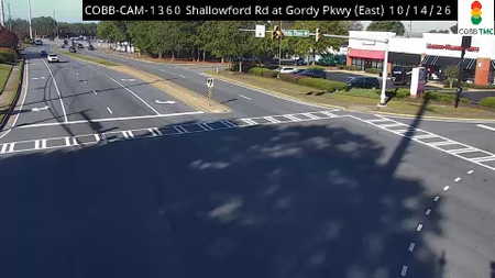 Shallowford Rd at Gordy Pkwy E