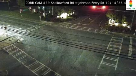 Shallowford Rd at Johnson Ferry Rd