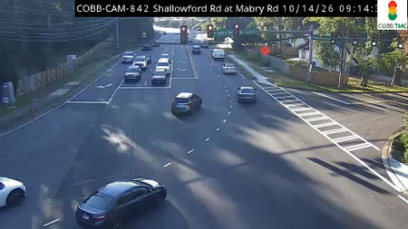Shallowford Rd at Mabry Rd