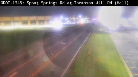 Spout Springs Rd at Thompson Mill Rd