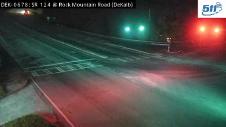 SR-124 at Rock Mountain Rd