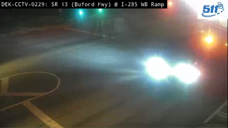 SR-13 at I-285 WB Ramp