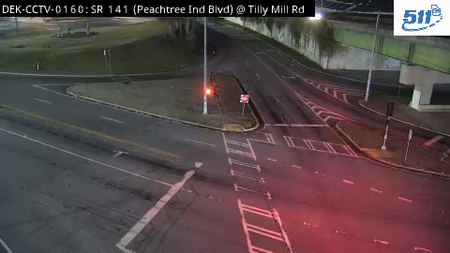 SR-141 at Tilly Mill Rd