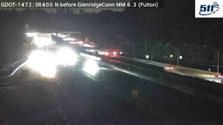 SR-400 before Glenridge Conn