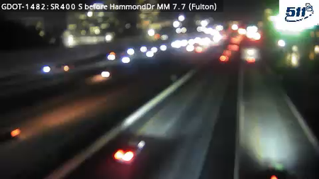 SR-400 before Hammond Dr