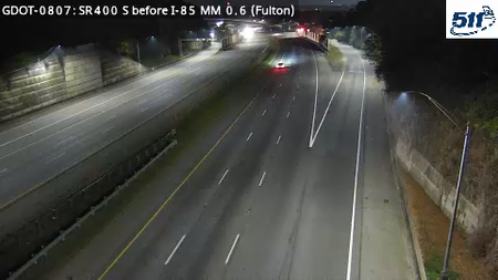 SR-400 before I-85