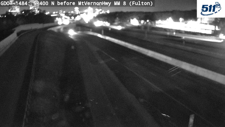 SR-400 before Mt Vernon Hwy