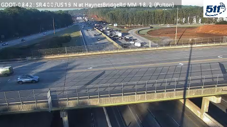 SR-400 at Haynes Bridge Rd
