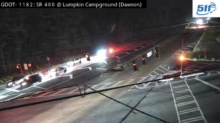 SR-400 at Lumpkin Campground Rd