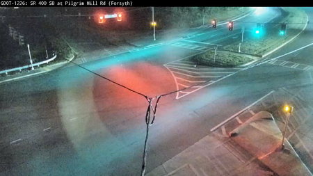 SR-400 at Pilgrim Mill Rd