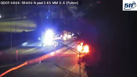 SR-400 past I-85